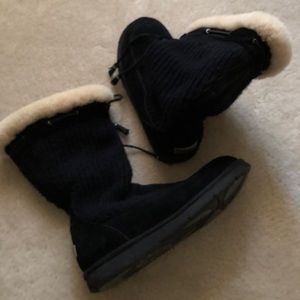Ugh mid calf black boots